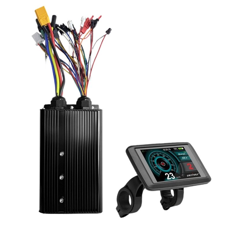Sine Wave Controller 48V 72V 80A - HOES-UKC1+ LCD Display Meter+ Sine Wave/Square